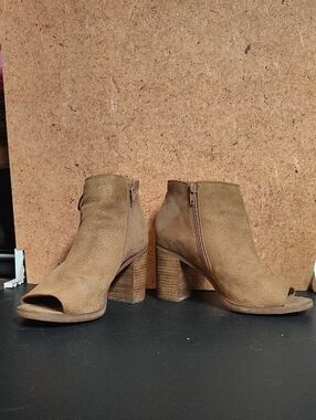 Nine West Open-Toe Ankle Booties